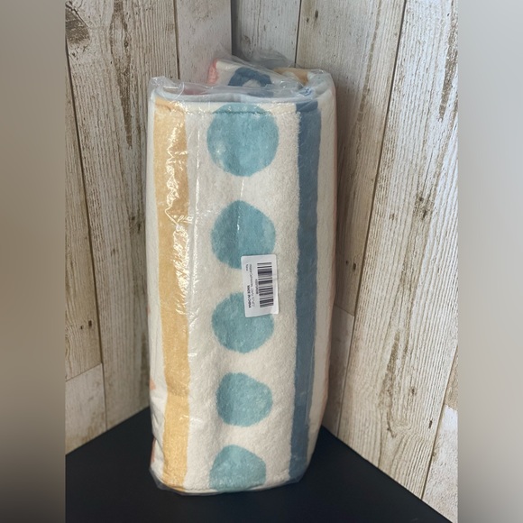 Plush Colourful Aztec Print Bathroom Runner - Picture 8 of 9